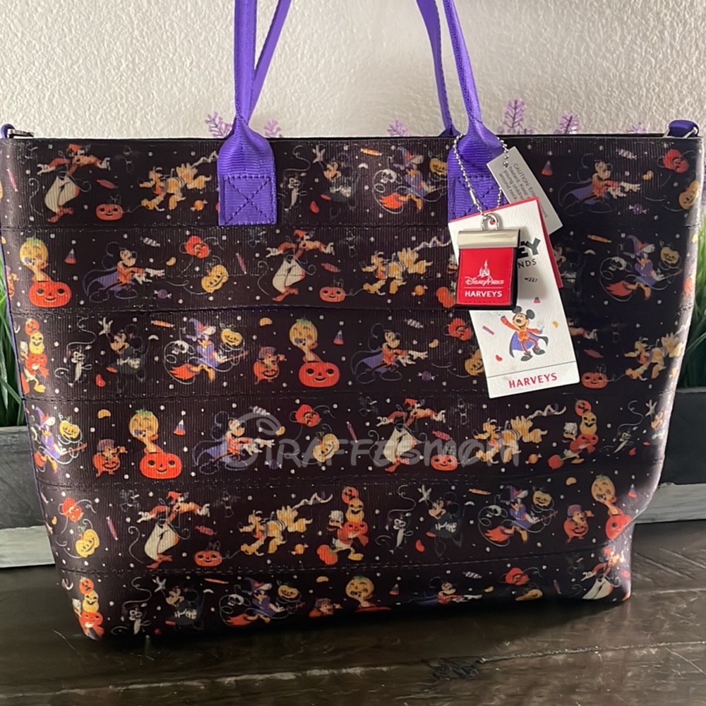 Disney Parks Harveys Halloween Mickey Friends Tote